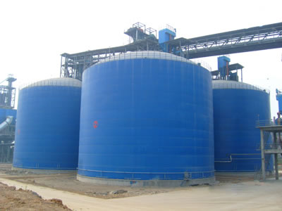 文教镇水泥钢板库改造